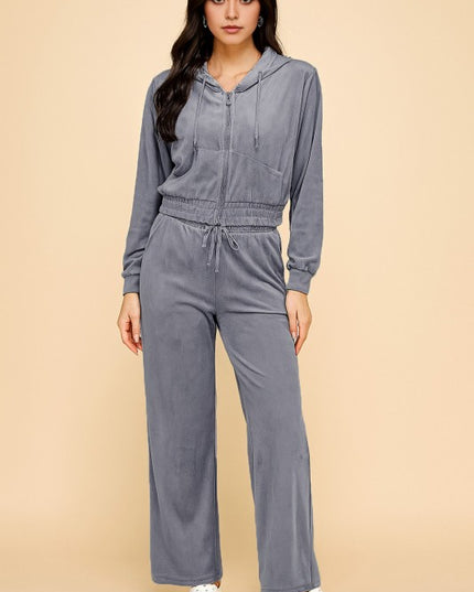 VS501 VELOUR 2-PIECE SET