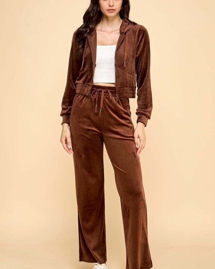 VS501 VELOUR 2-PIECE SET