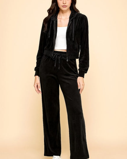 VS501 VELOUR 2-PIECE SET