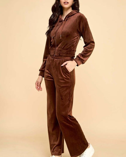 VS501 VELOUR 2-PIECE SET