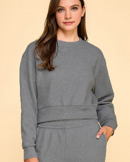 FT263X PLUS SIZE FRENCH TERRY FLEECE SWEATSHIRTS