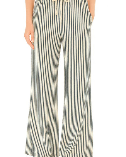 PC17 STRIPE STRAIGHT LEG PANTS