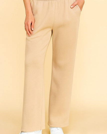 PF60 FRENCH TERRY FLEECE SWEATPANTS