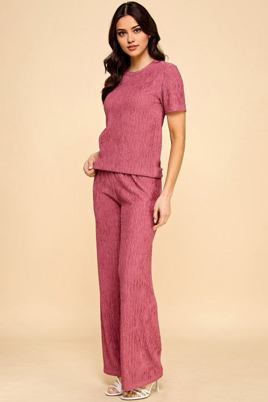 HK705 CRINKLE 2-PIECE SET