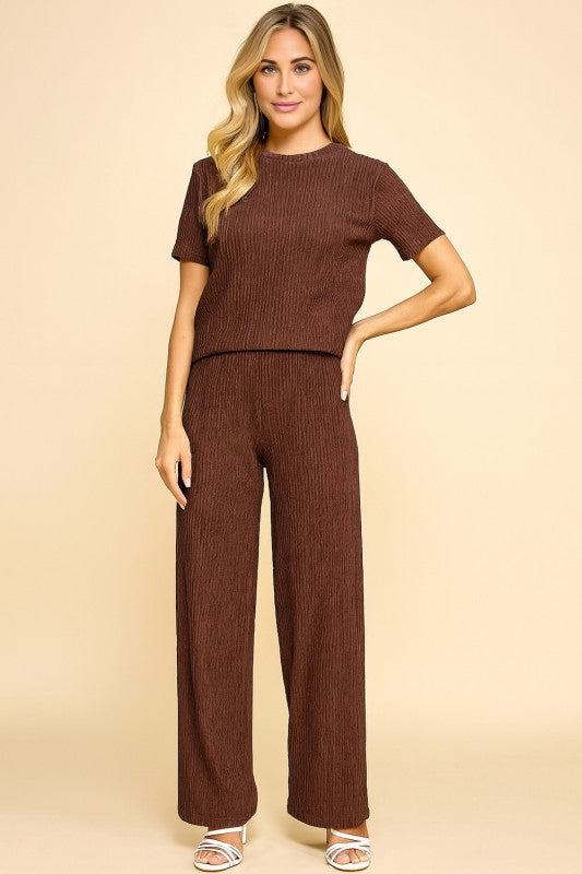 HK705 CRINKLE 2-PIECE SET
