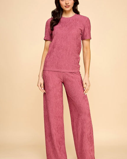 HK705 CRINKLE 2-PIECE SET