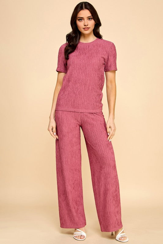 HK705 CRINKLE 2-PIECE SET