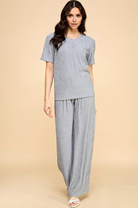HK705 CRINKLE 2-PIECE SET