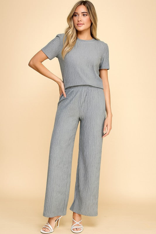 HK705 CRINKLE 2-PIECE SET