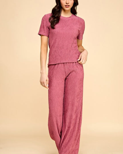 HK705 CRINKLE 2-PIECE SET