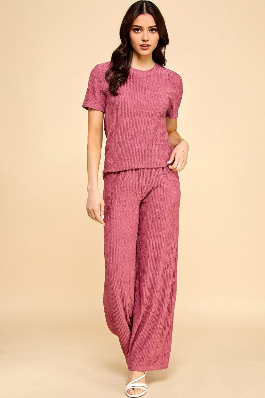 HK705 CRINKLE 2-PIECE SET
