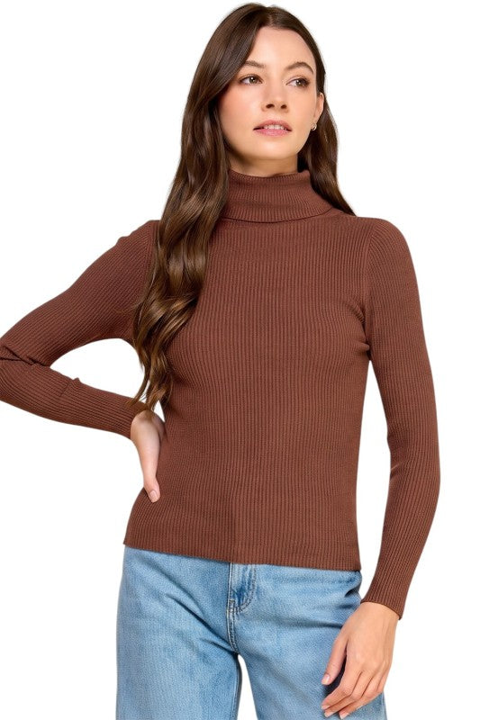CTN03 Classic Turtleneck – Long Sleeve Knit Sweater
