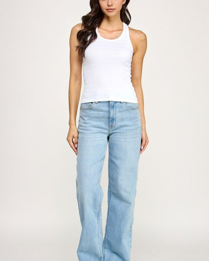 PT51 TEXTURED RACERBACK TANK TOP