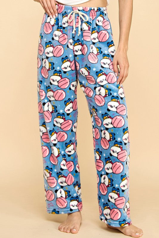 FPD S27 ANIMAL PRINT DRAWSTRING PAJAMA PANTS