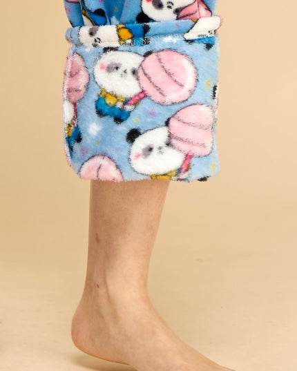 FPD S27 ANIMAL PRINT DRAWSTRING PAJAMA PANTS