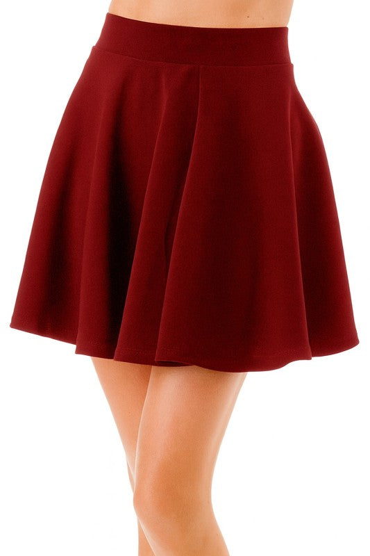 SCU01 SCUBA SKATER SKIRT