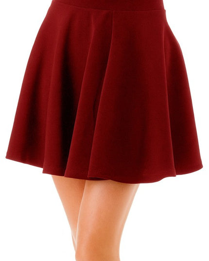 SCU01 SCUBA SKATER SKIRT