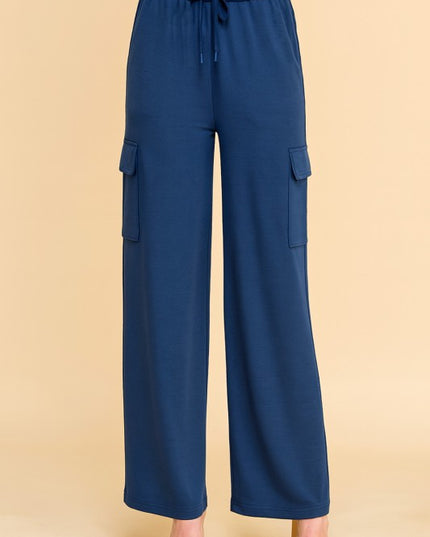 SP702C FRENCH TERRY CARGO PANTS