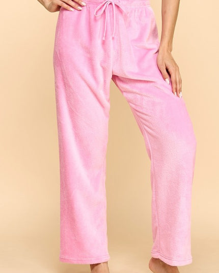 SP522X PLUS SIZE COMFORTABLE DRAWSTRING PAJAMA PANTS