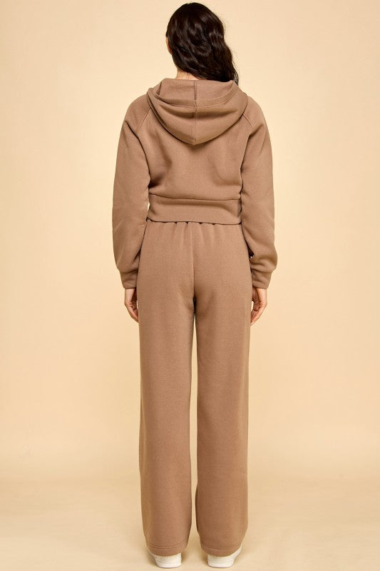 FS516 FRENCH TERRY FLEECE 2-PIECE SET