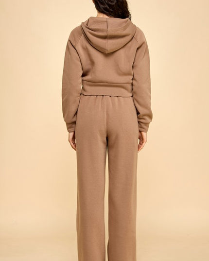 FS516 FRENCH TERRY FLEECE 2-PIECE SET