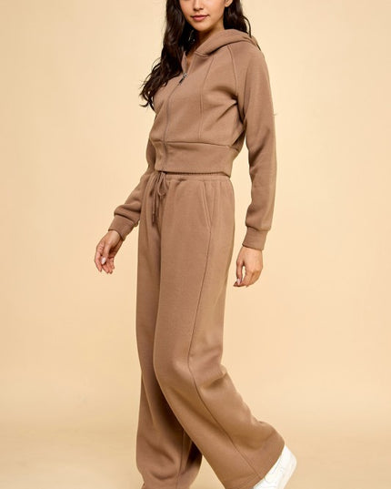 FS516 FRENCH TERRY FLEECE 2-PIECE SET