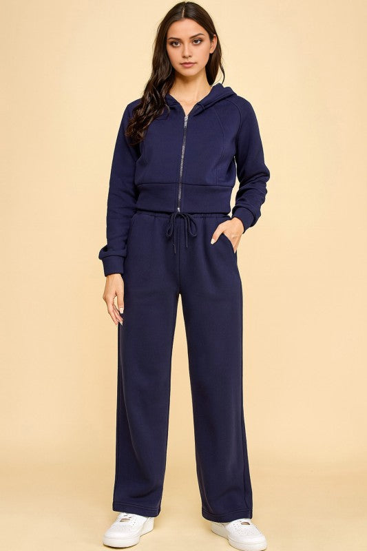 FS516 FRENCH TERRY FLEECE 2-PIECE SET