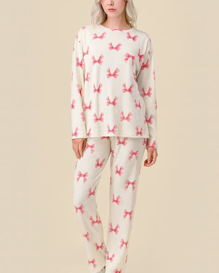 Pajama Set Anime – Soft Cozy Lounge Sleepwear Set