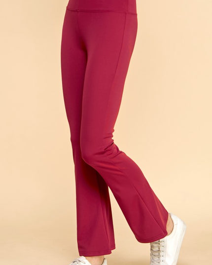 LG57 HIGH WAIST YOGA FLARE PANTS