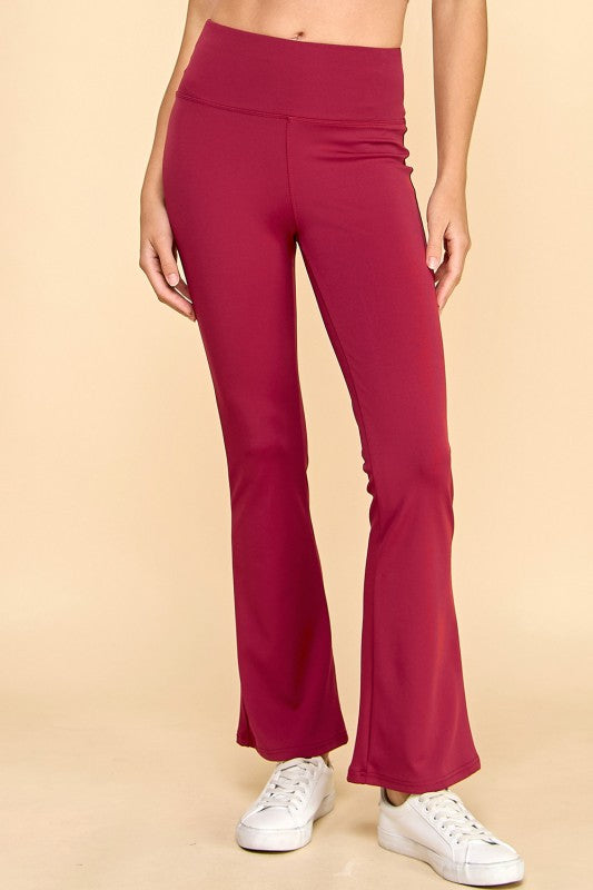 LG57 HIGH WAIST YOGA FLARE PANTS