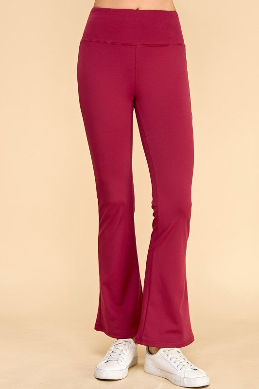 LG57 HIGH WAIST YOGA FLARE PANTS