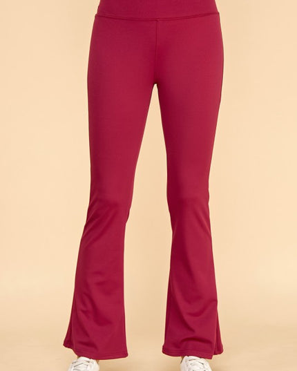 LG57 HIGH WAIST YOGA FLARE PANTS
