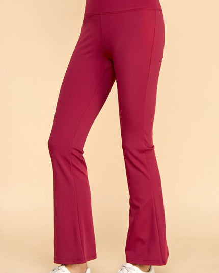 LG57 HIGH WAIST YOGA FLARE PANTS
