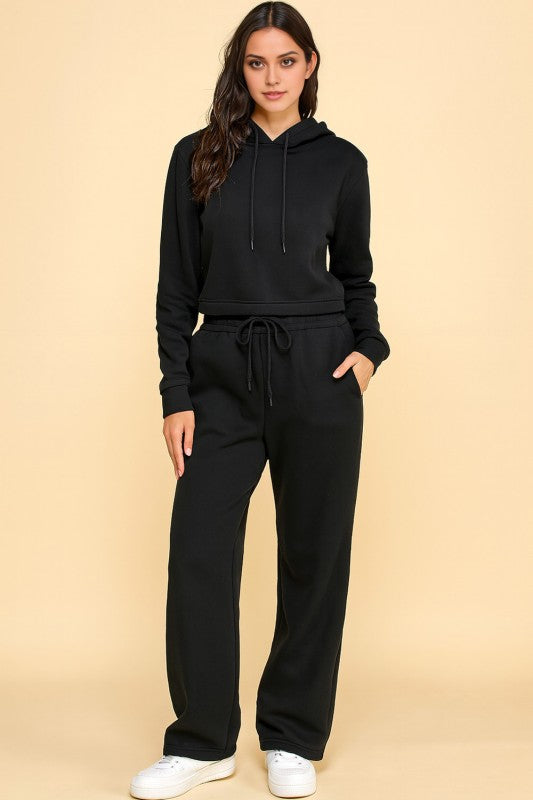 FS517 FRENCH TERRY FLEECE 2-PIECE SET