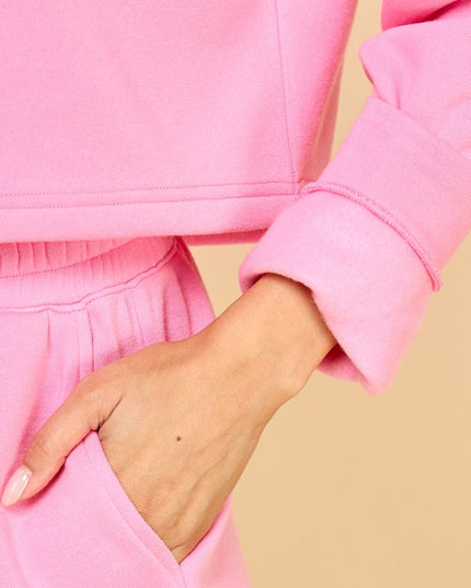 FS517 FRENCH TERRY FLEECE 2-PIECE SET