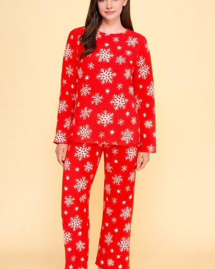 Pajama Set Anime – Soft Cozy Lounge Sleepwear Set