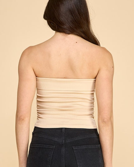317LS SIDE-RUCHED TUBE TOP