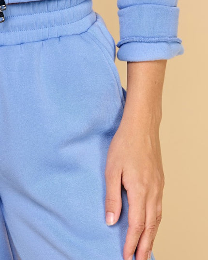 FS519 FRENCH TERRY FLEECE 2-PIECE SET