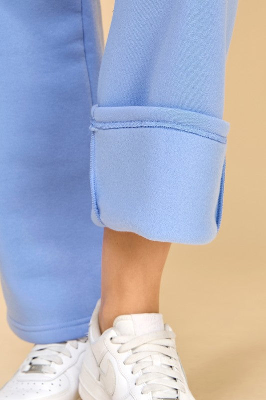 FS519 FRENCH TERRY FLEECE 2-PIECE SET