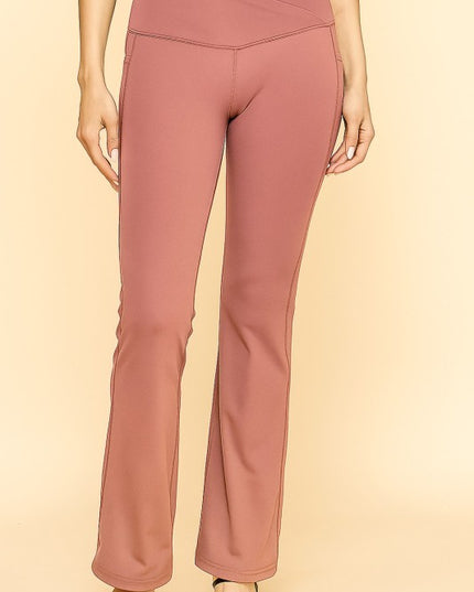 LG34 ACTIVE WORKOUT FLARE YOGA PANTS