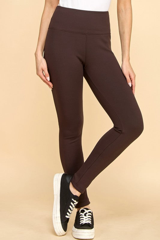 FL701 HIGH RISE FUR LINED LEGGINGS