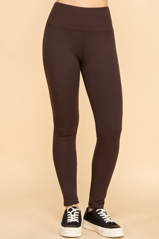FL701 HIGH RISE FUR LINED LEGGINGS