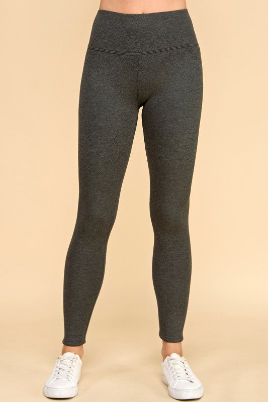 CF101 HIGH RISE FUR LINED YOGA LEGGINGS