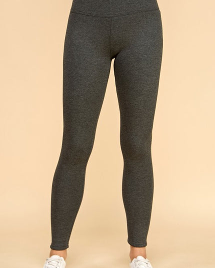 CF101 HIGH RISE FUR LINED YOGA LEGGINGS