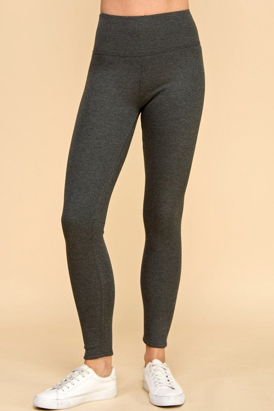 CF101 HIGH RISE FUR LINED YOGA LEGGINGS