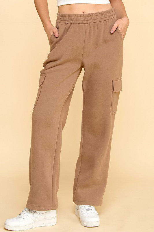 FPC601 FRENCH TERRY FLEECE CARGO SWEATPANTS