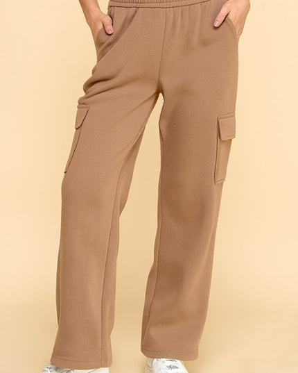 FPC601 FRENCH TERRY FLEECE CARGO SWEATPANTS