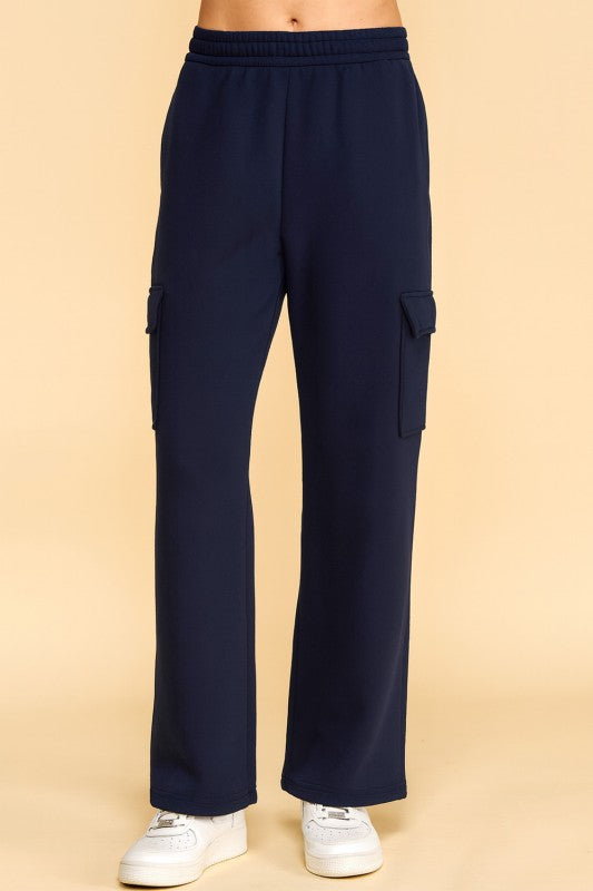 FPC601 FRENCH TERRY FLEECE CARGO SWEATPANTS