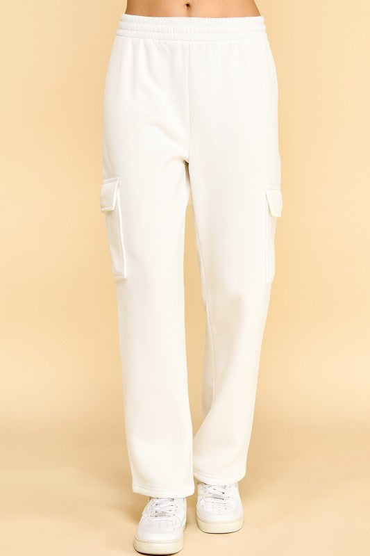 FPC601 FRENCH TERRY FLEECE CARGO SWEATPANTS