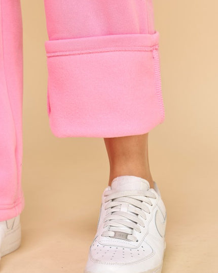 FPC601 FRENCH TERRY FLEECE CARGO SWEATPANTS